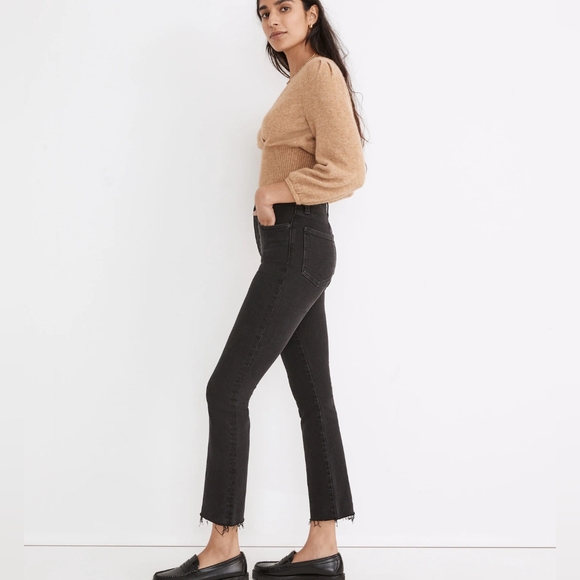 Madewell Black Cali Demo-Boot Jeans - Picture 2 of 13